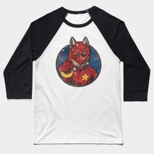 Golden Age Red Guarddog Baseball T-Shirt